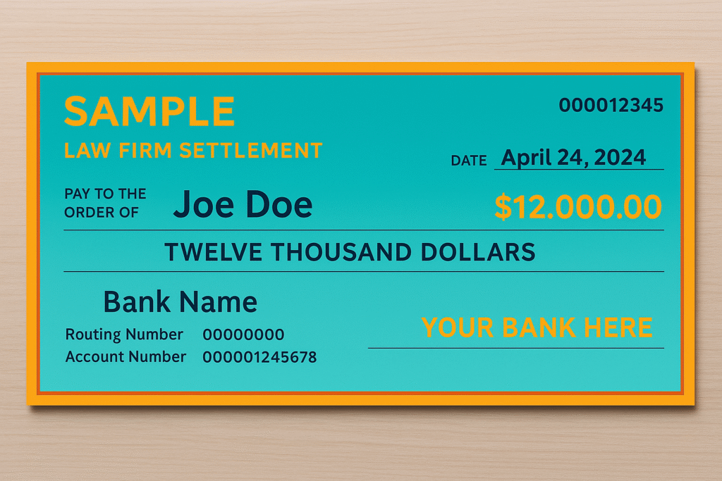 Settlement Checks
